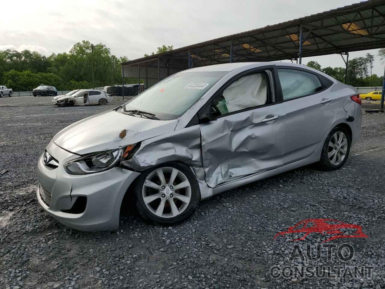 HYUNDAI ACCENT 2012 - KMHCU4AE4CU069172