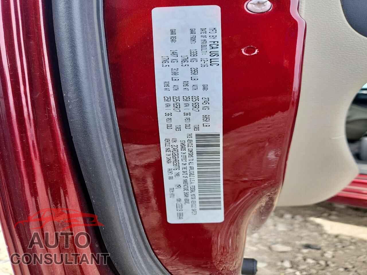 DODGE CARAVAN 2017 - 2C4RDGBG6HR658776