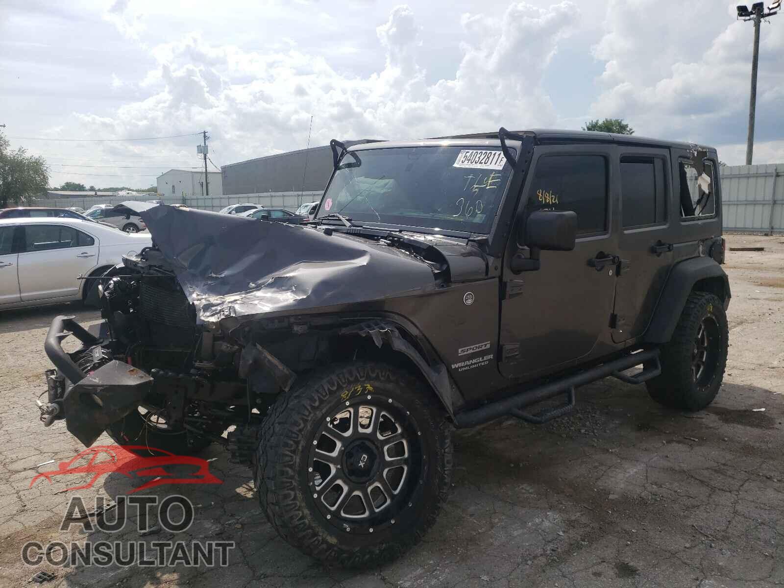 JEEP WRANGLER 2017 - 1C4BJWDG3HL741883