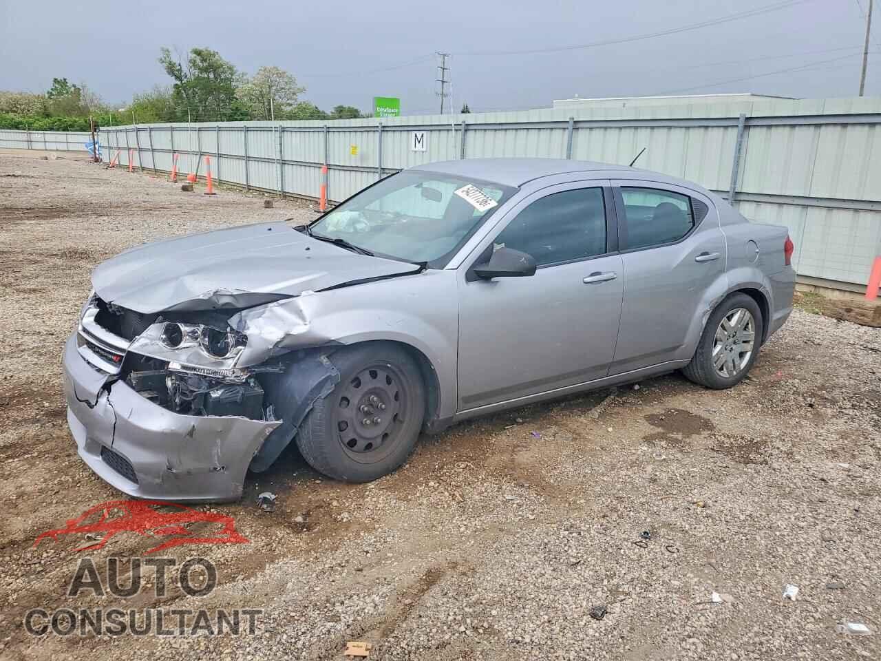 DODGE AVENGER 2013 - 1C3CDZAB9DN683965