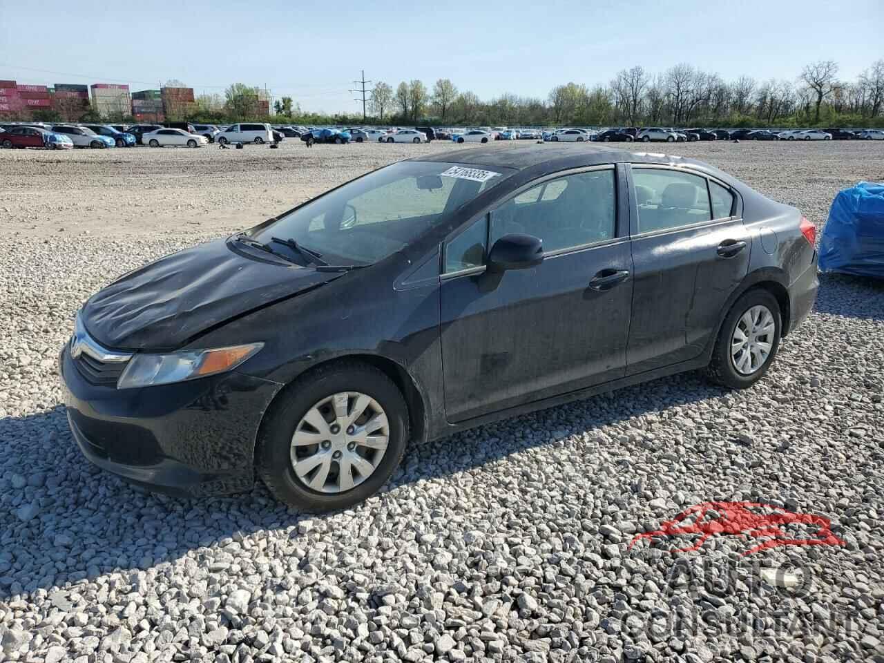 HONDA CIVIC 2012 - 2HGFB2F56CH588345