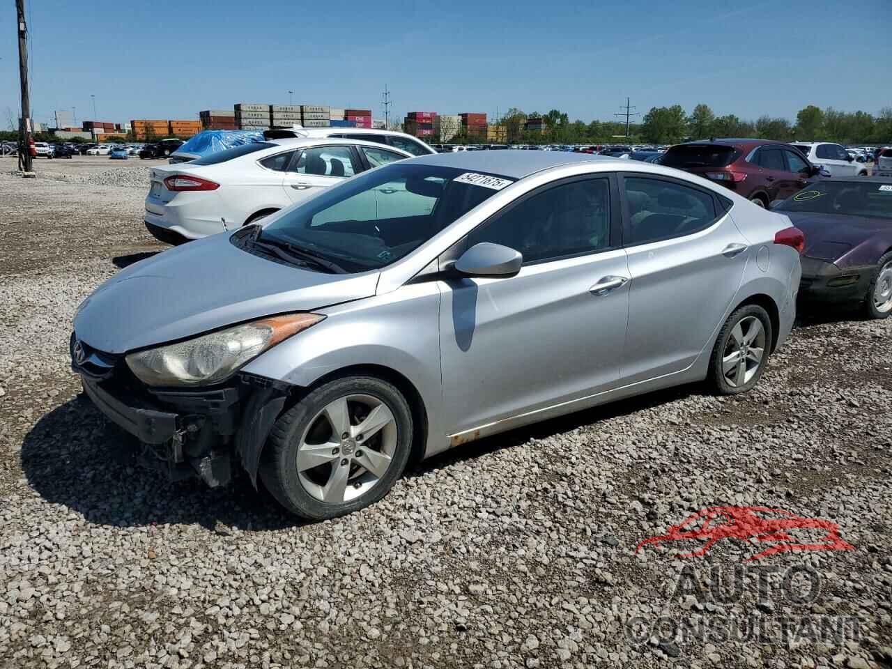 HYUNDAI ELANTRA 2011 - KMHDH4AEXBU160048