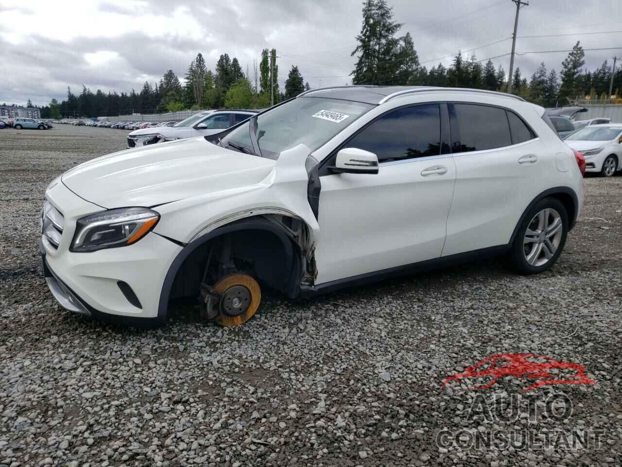 MERCEDES-BENZ GLA-CLASS 2015 - WDCTG4GB6FJ132345