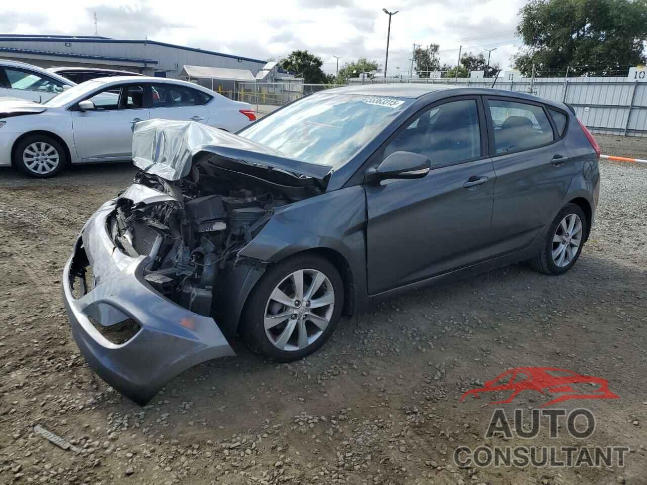 HYUNDAI ACCENT 2013 - KMHCU5AE0DU097610