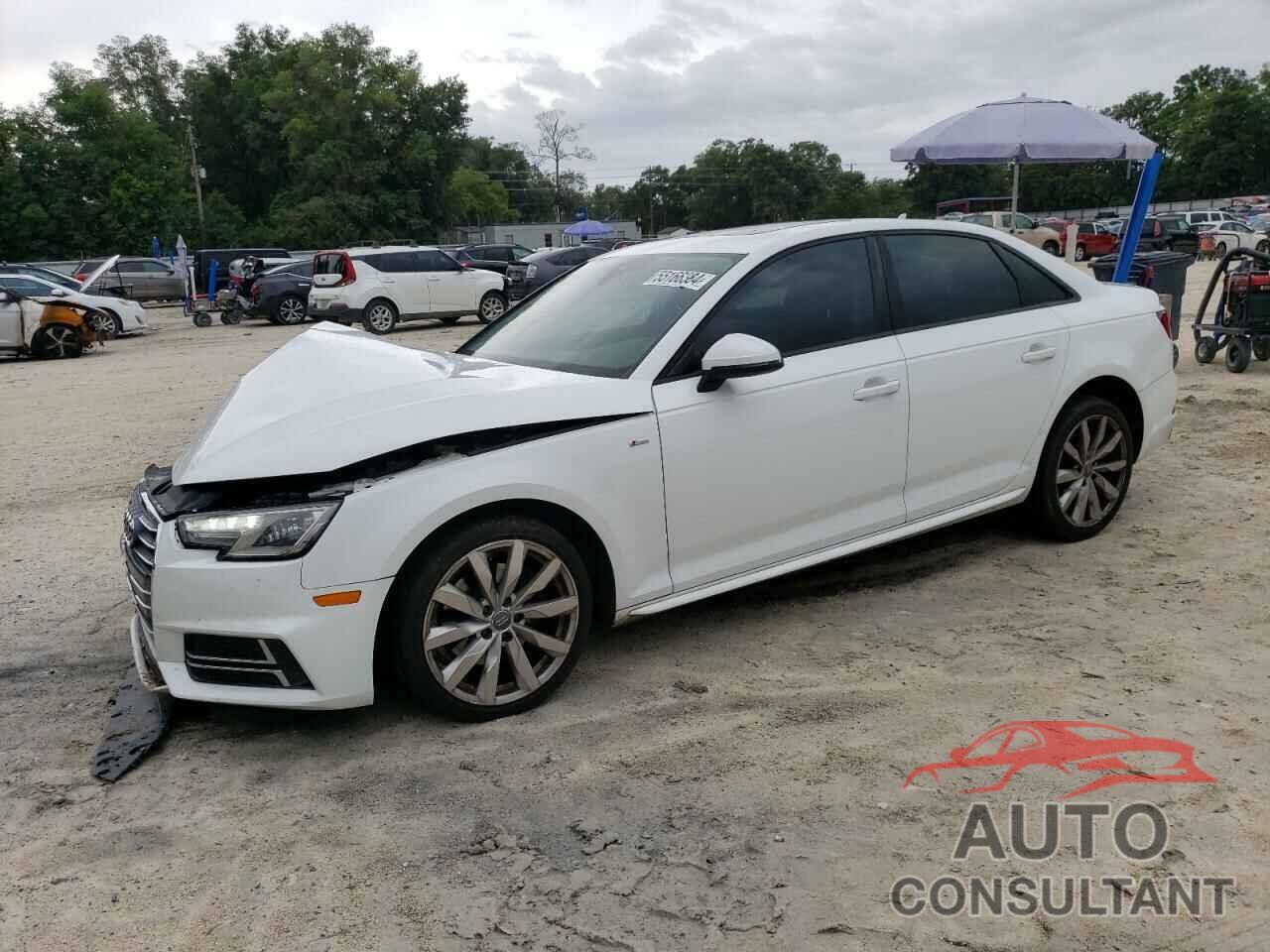 AUDI A4 2018 - WAUKMAF44JN013719