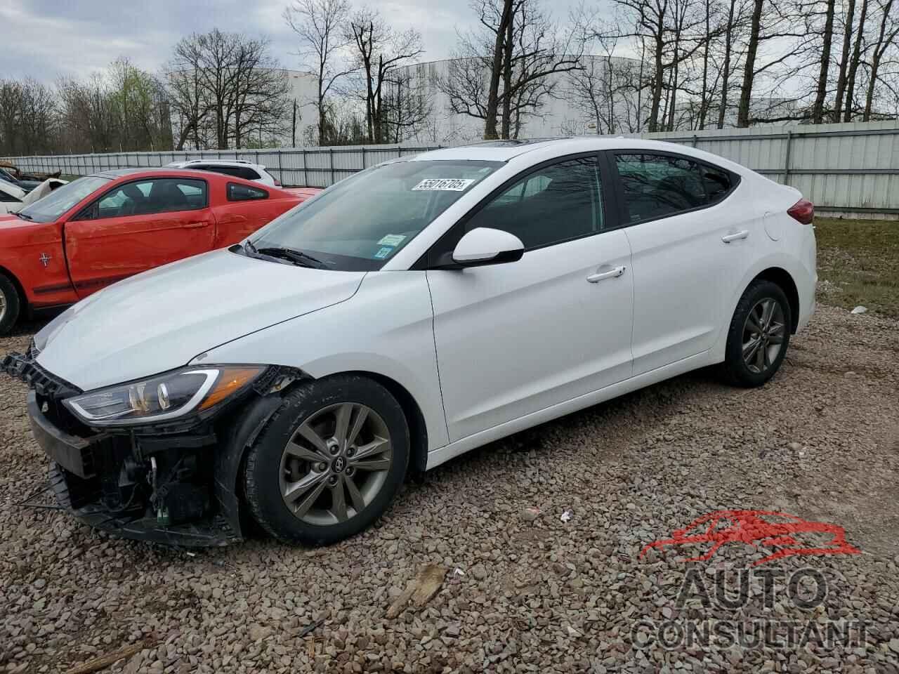 HYUNDAI ELANTRA 2018 - 5NPD84LF4JH295089