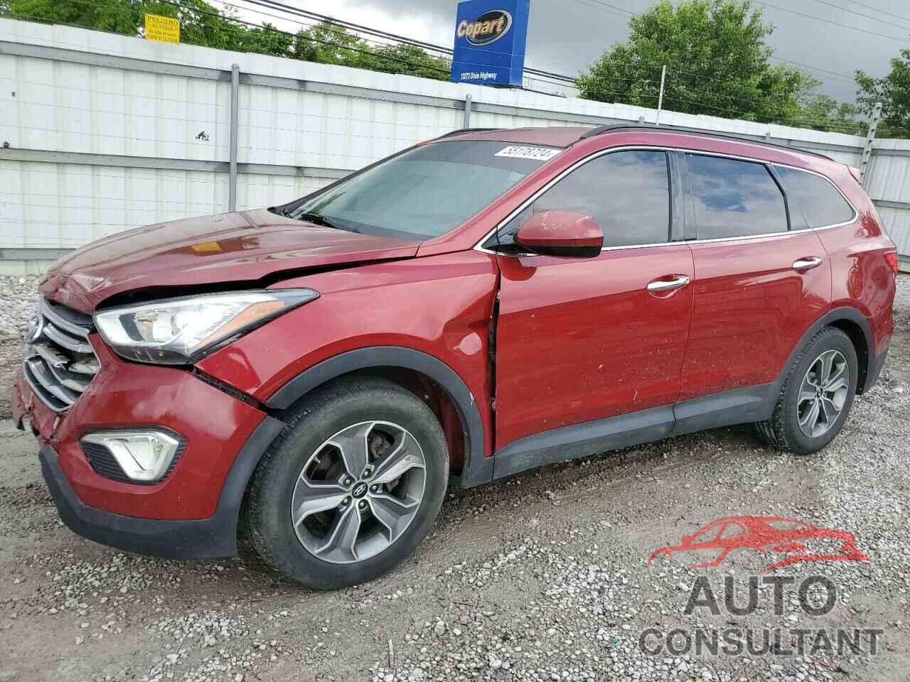 HYUNDAI SANTA FE 2016 - KM8SM4HF7GU154376