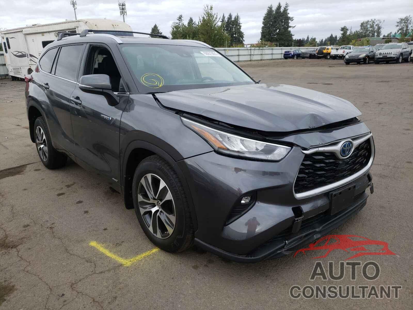 TOYOTA HIGHLANDER 2020 - 5TDHBRCH2LS512833