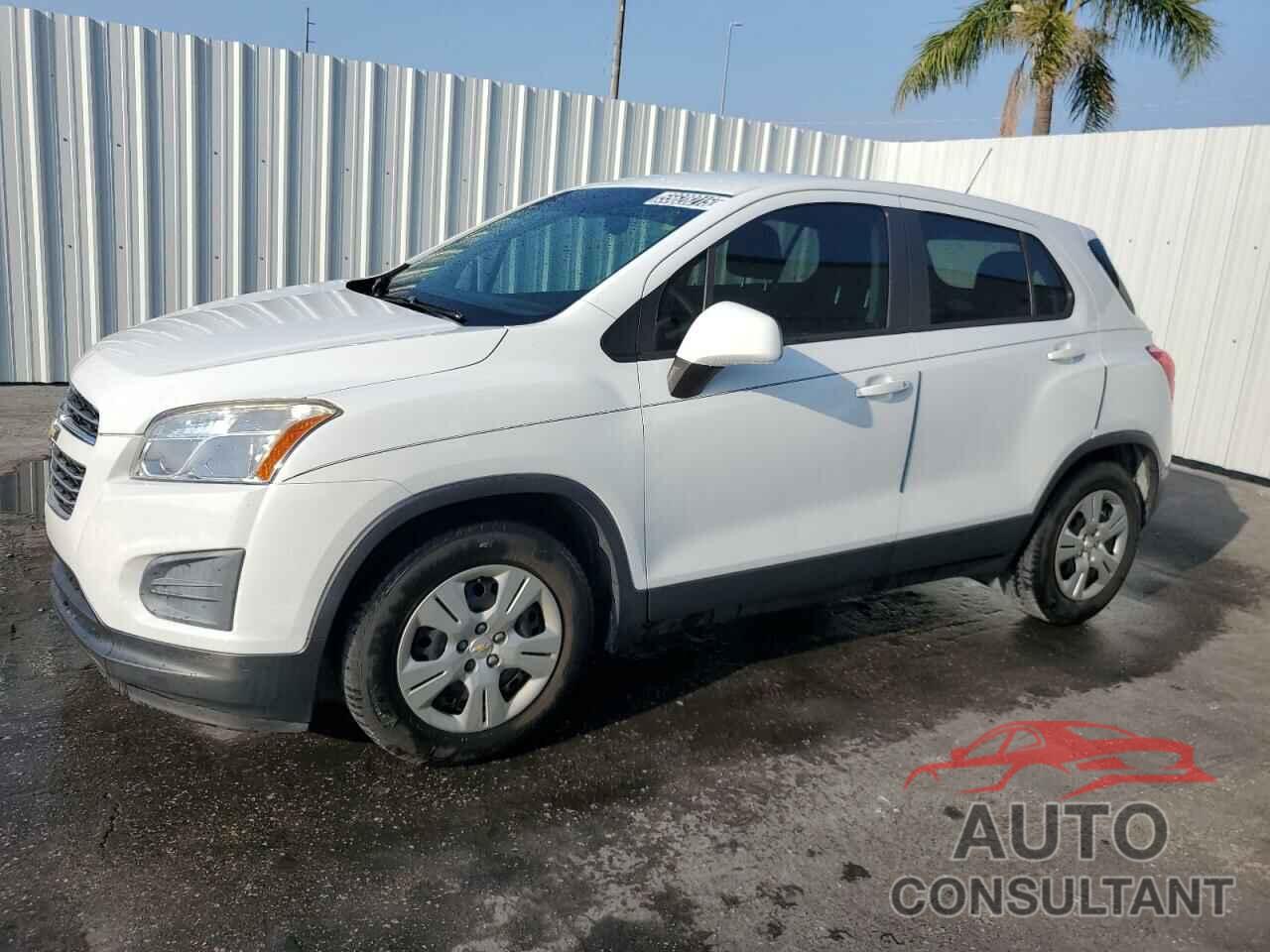 CHEVROLET TRAX 2016 - KL7CJKSB8GB627609
