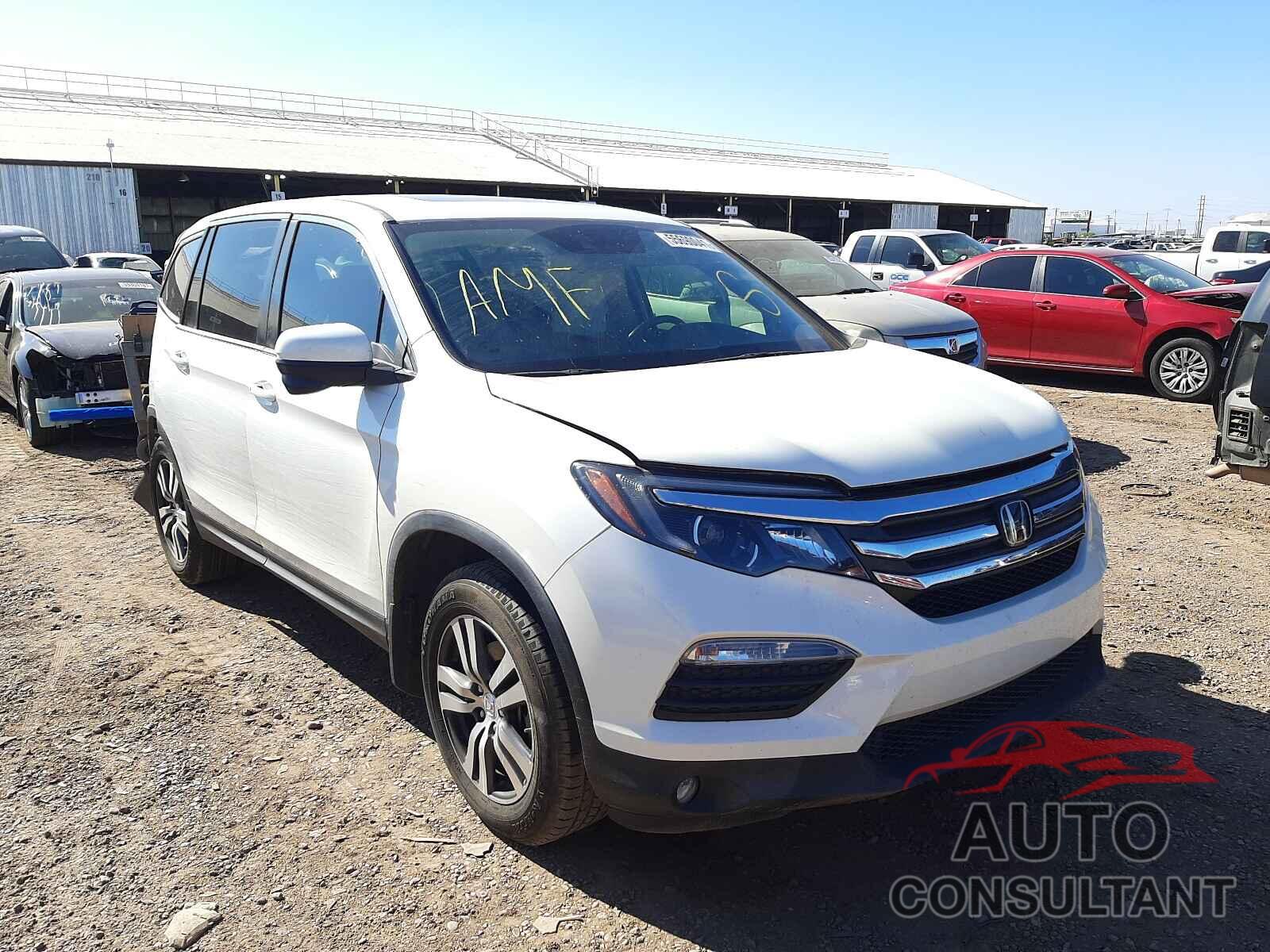 HONDA PILOT 2017 - 5FNYF5H66HB026686