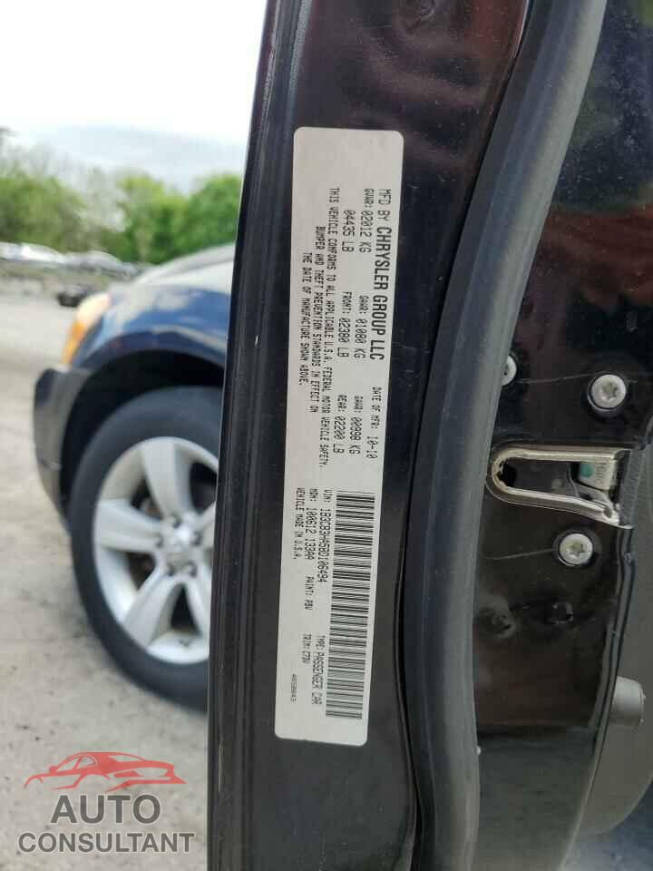 DODGE CALIBER 2011 - 1B3CB3HA5BD106494