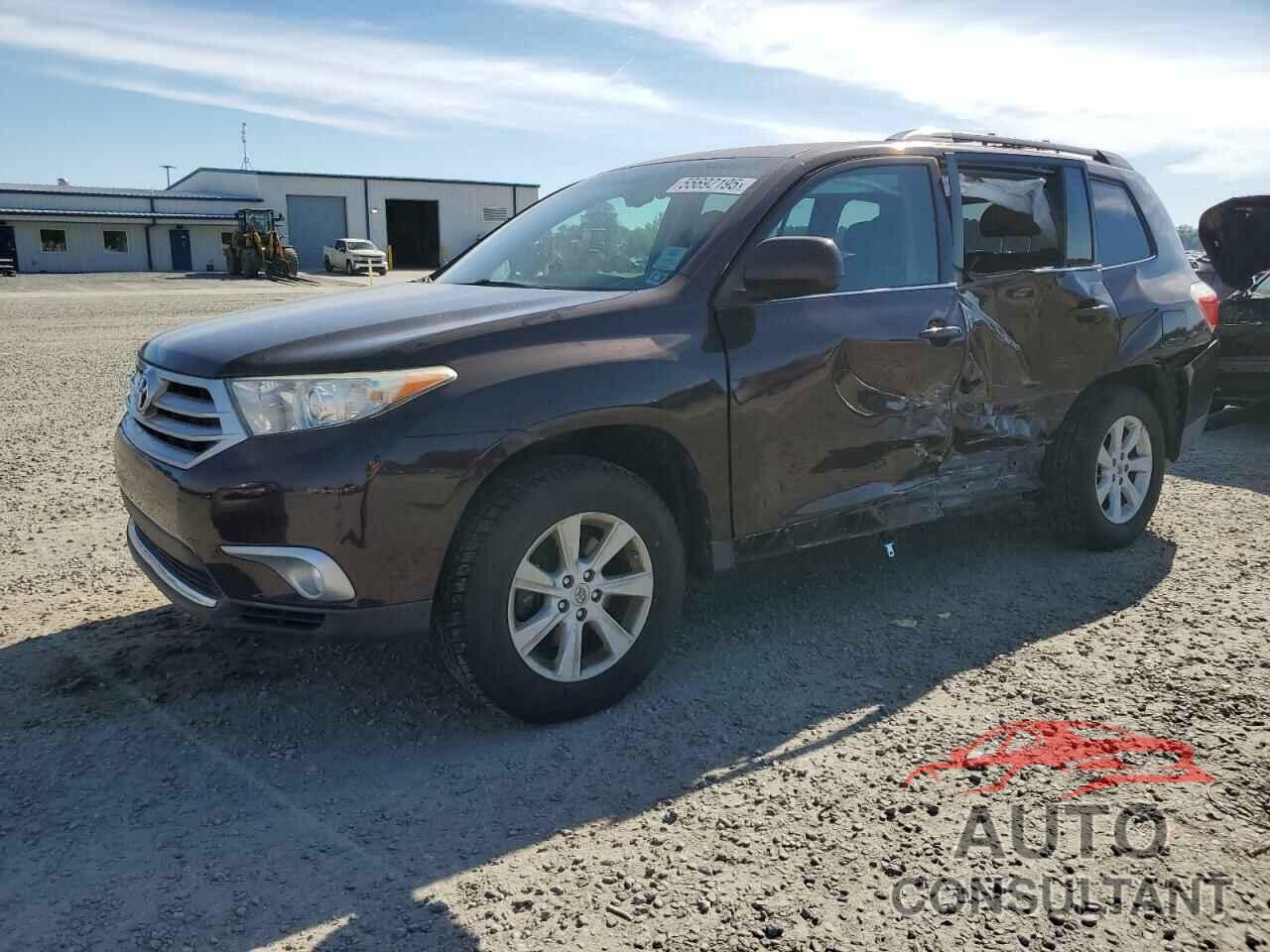 TOYOTA HIGHLANDER 2013 - 5TDBK3EH7DS230124