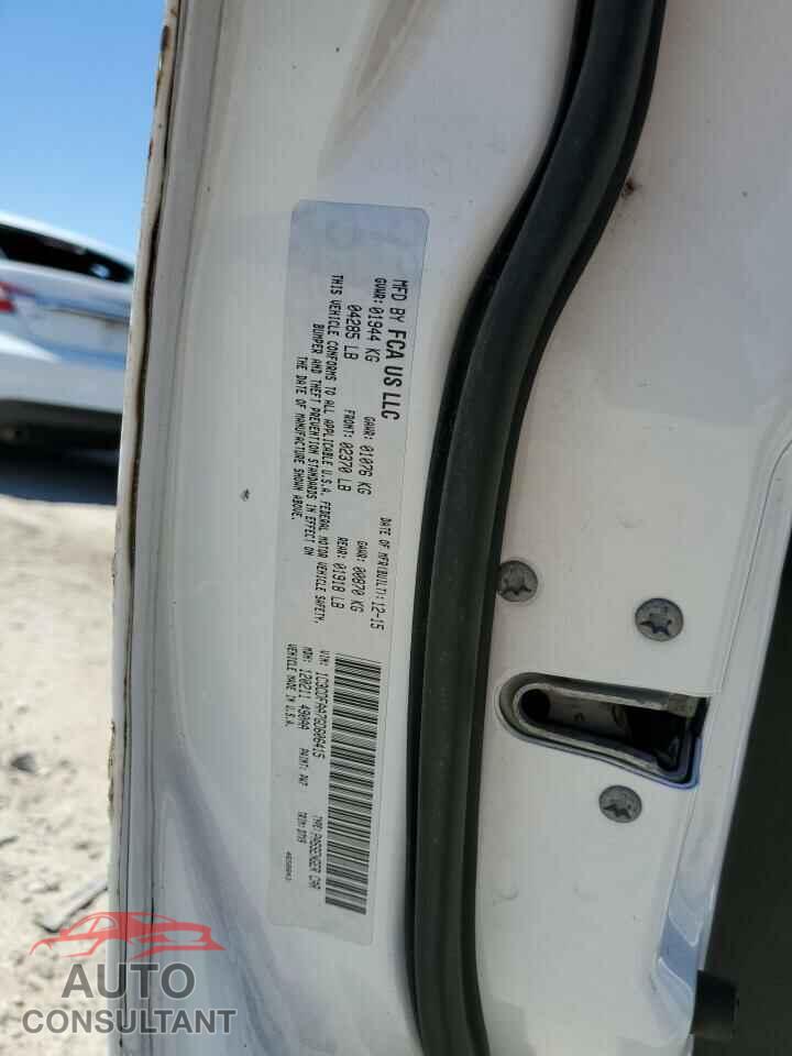 DODGE DART 2016 - 1C3CDFAA7GD606415