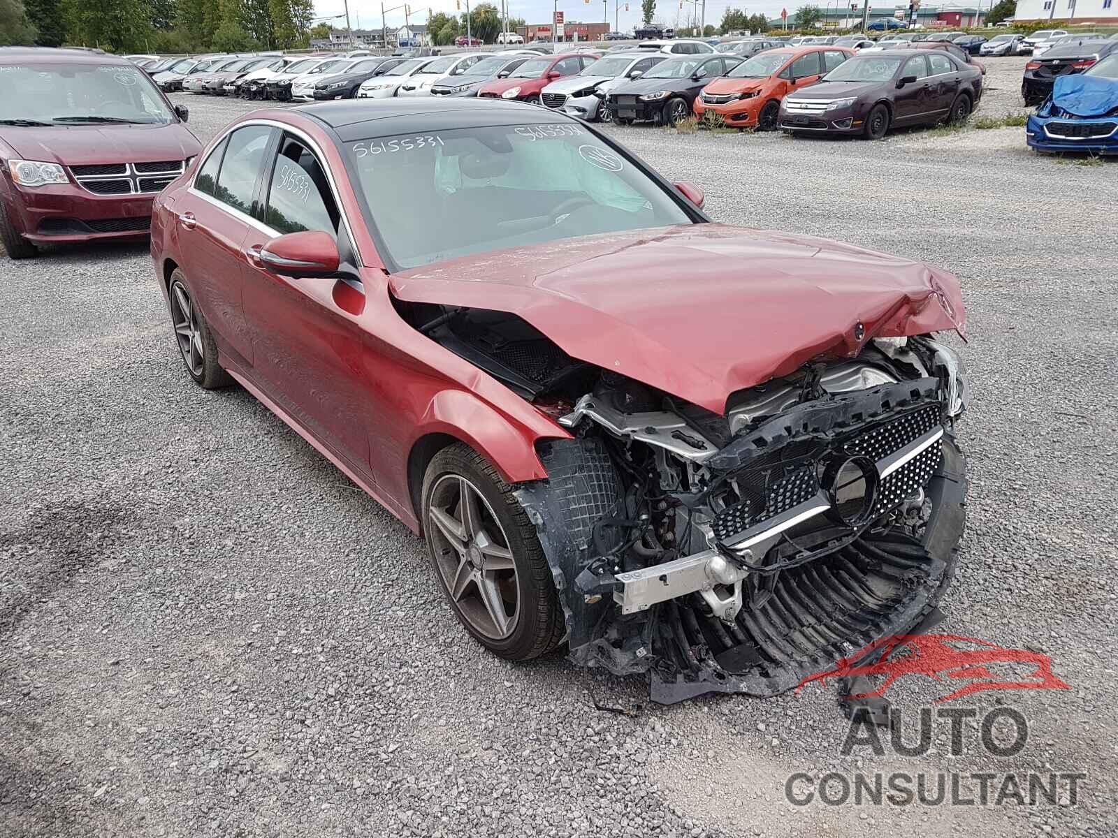 MERCEDES-BENZ C-CLASS 2016 - 55SWF4KB4GU167390