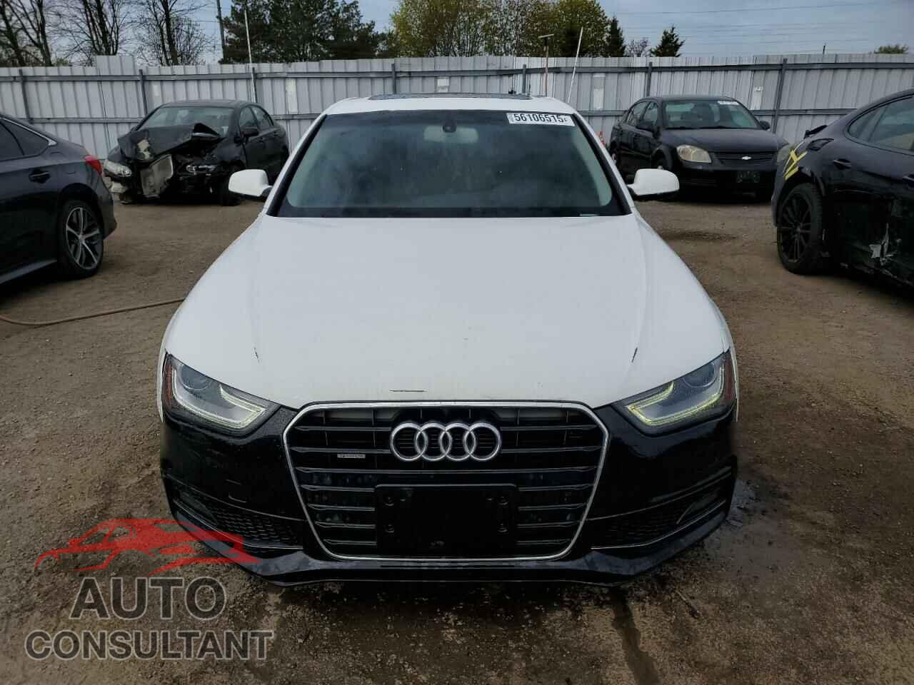 AUDI A4 2013 - WAUFFCFL2DN048441