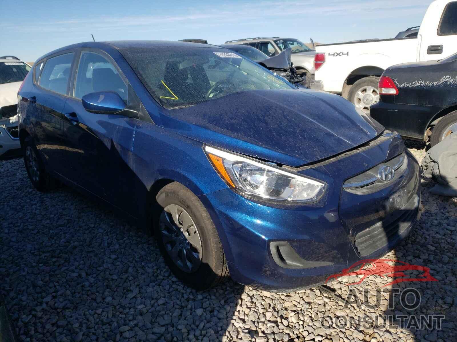 HYUNDAI ACCENT 2017 - KMHCT5AE1HU316695