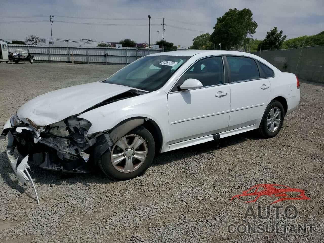 CHEVROLET IMPALA 2013 - 2G1WF5E31D1129246