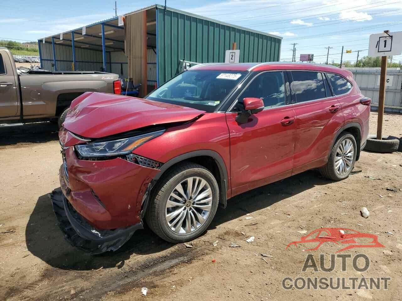 TOYOTA HIGHLANDER 2023 - 5TDKDRBH1PS041734