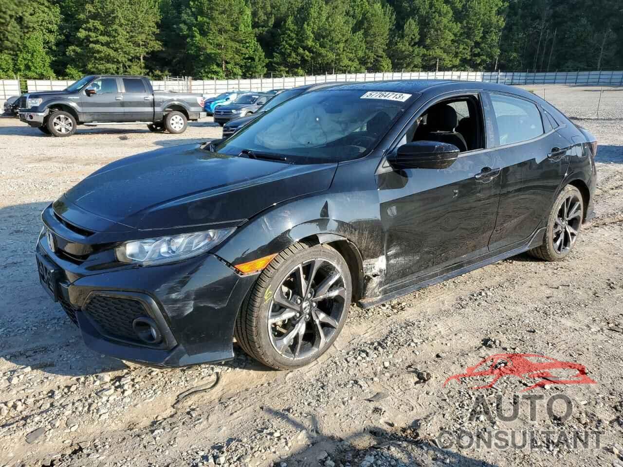 HONDA CIVIC 2018 - SHHFK7H41JU228143