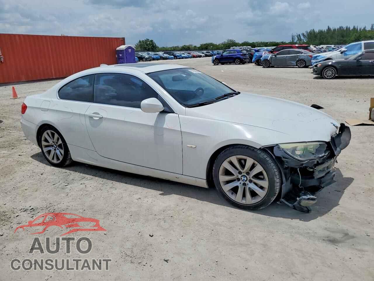 BMW 3 SERIES 2013 - WBAKE3C55DE771109