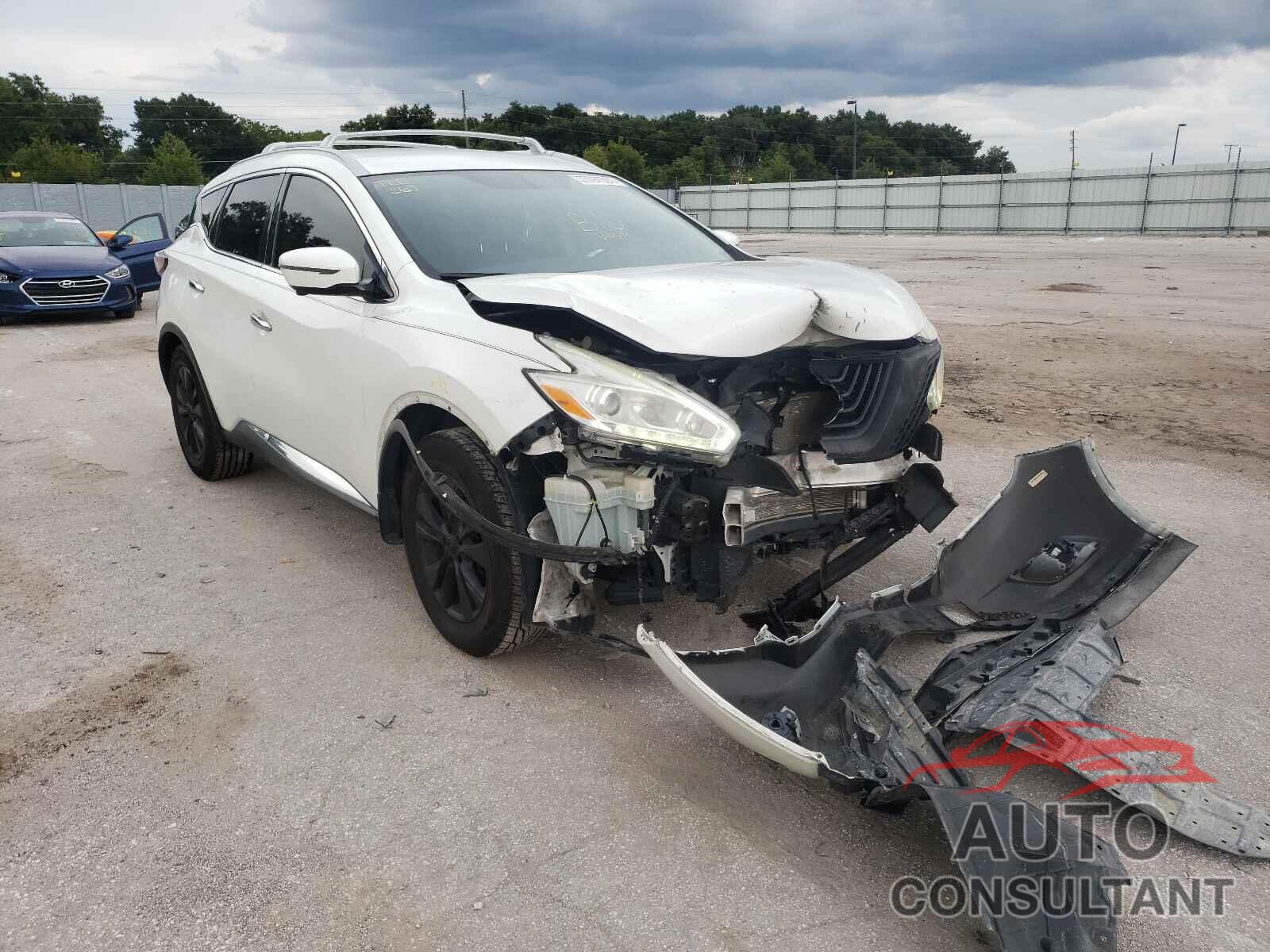 NISSAN MURANO 2016 - 5N1AZ2MG1GN119245