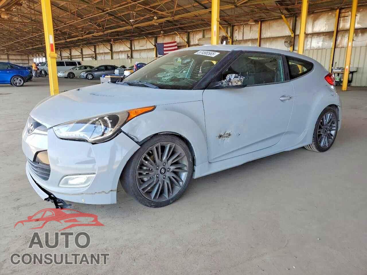 HYUNDAI VELOSTER 2013 - KMHTC6ADXDU153407