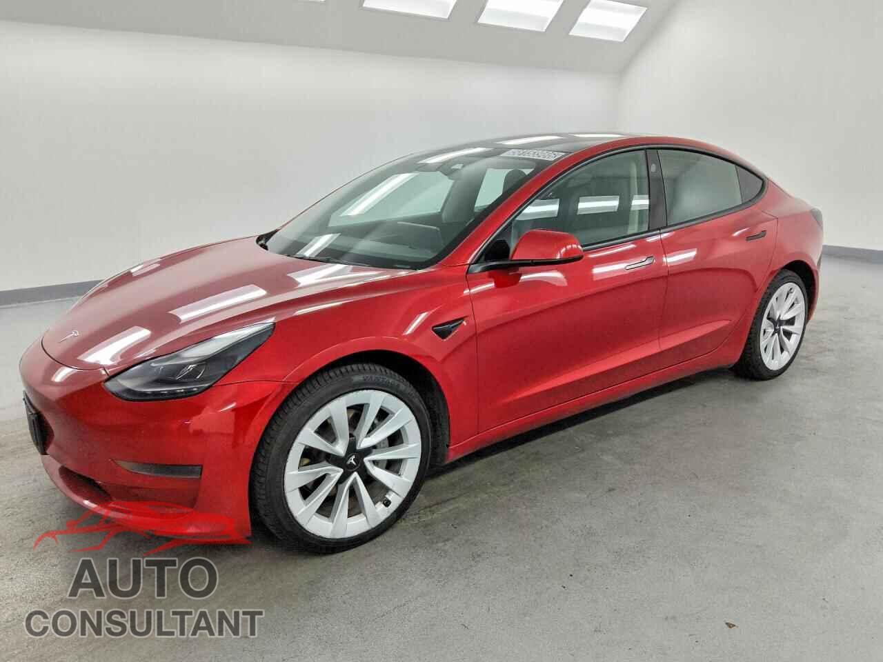 TESLA MODEL 3 2022 - 5YJ3E1EA7NF304568