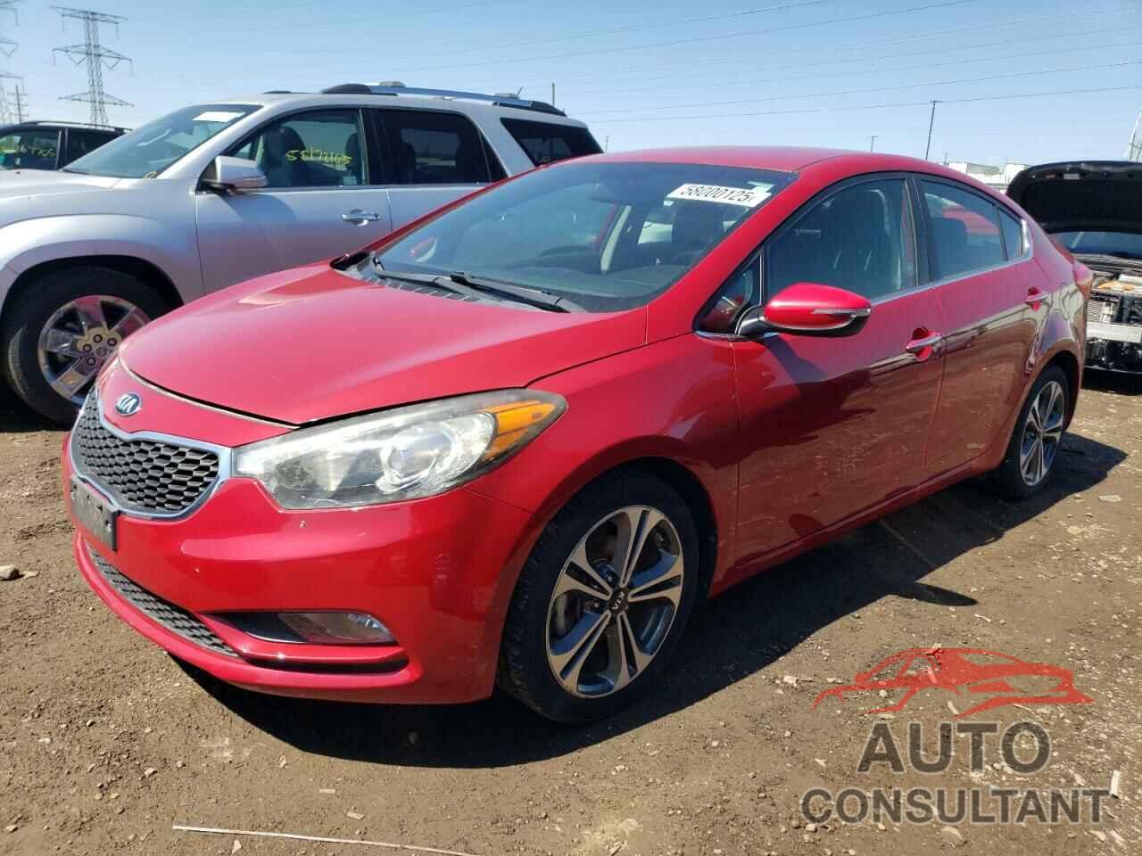 KIA FORTE 2015 - KNAFX4A89F5307225