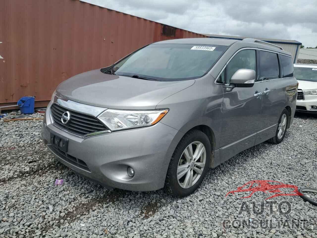 NISSAN QUEST 2011 - JN8AE2KP0B9007741