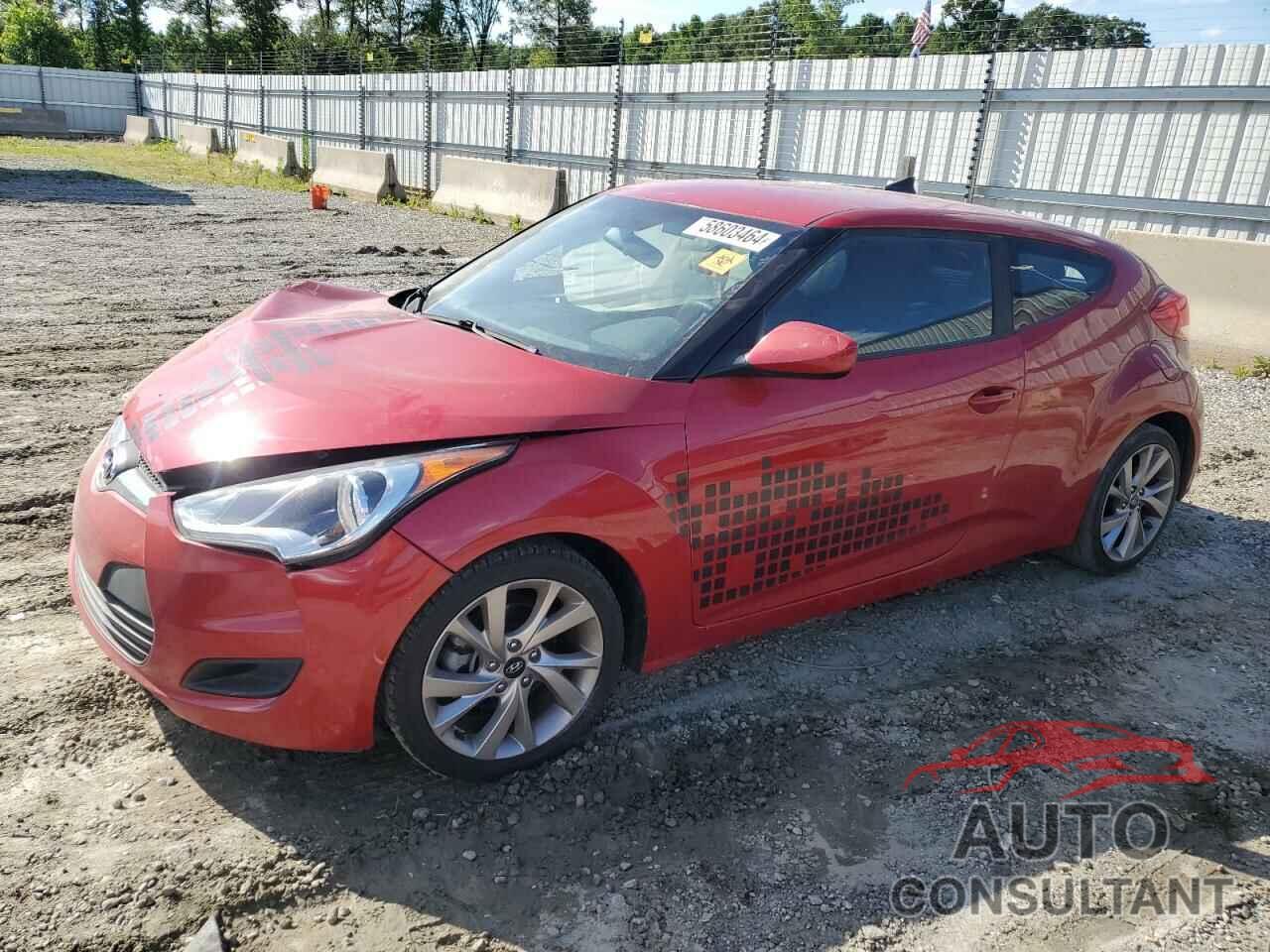 HYUNDAI VELOSTER 2016 - KMHTC6AD6GU296634