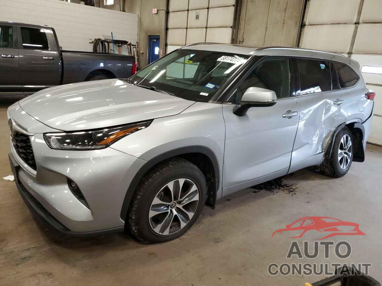 TOYOTA HIGHLANDER 2021 - 5TDGZRBH2MS539766