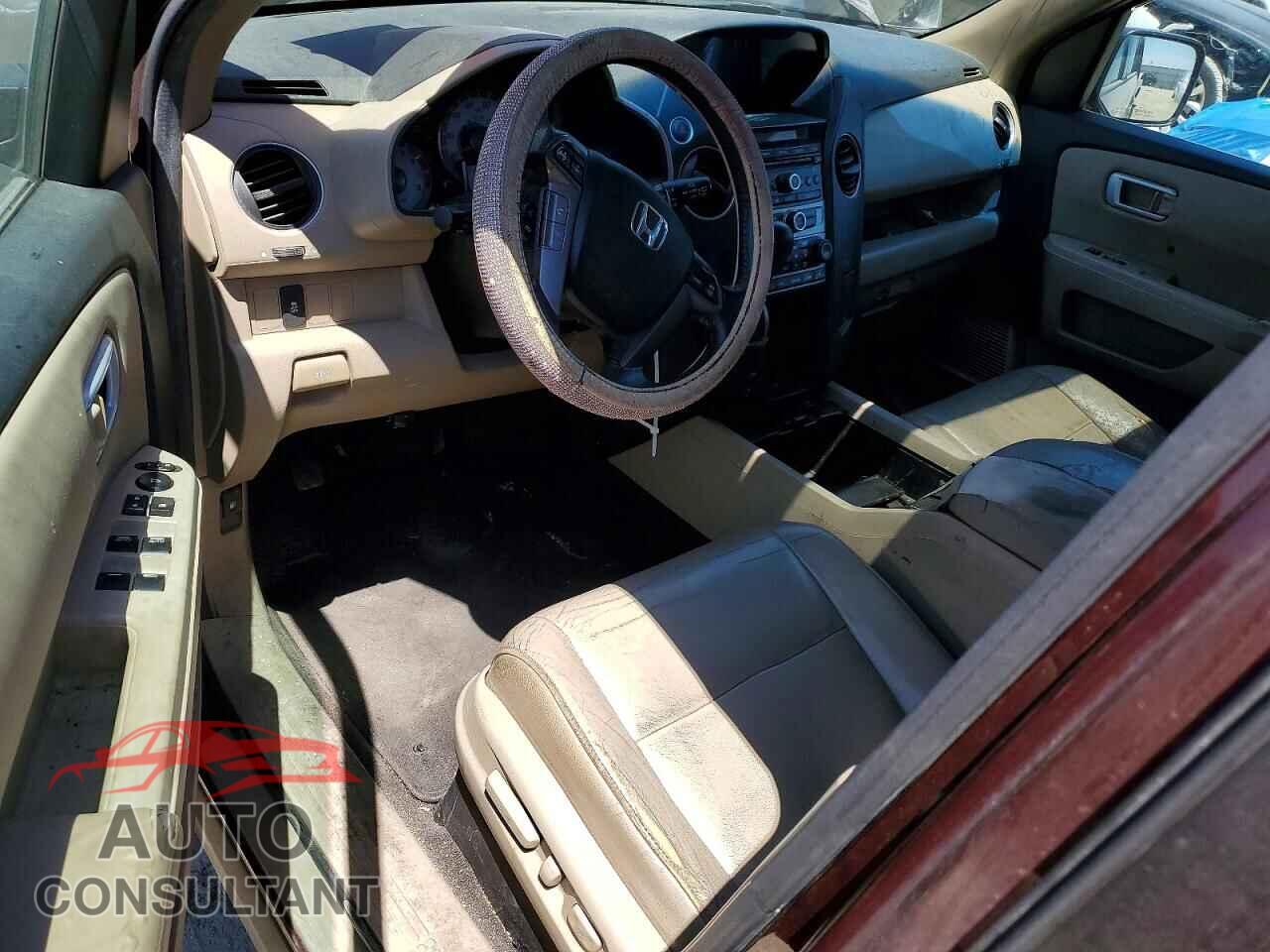 HONDA PILOT 2012 - 5FNYF3H51CB021982
