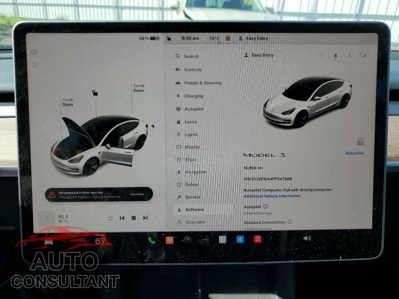TESLA MODEL 3 2023 - 5YJ3E1EA4PF547886