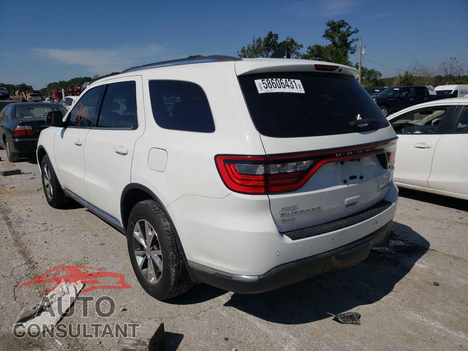 DODGE DURANGO 2016 - 1C4RDJDG4GC362303