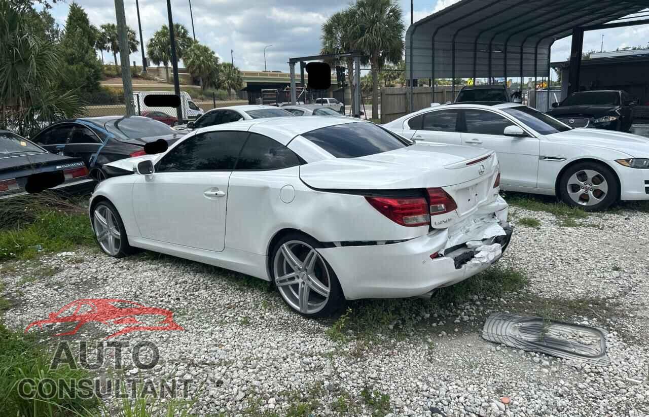 LEXUS IS 2010 - JTHFF2C21A2511092