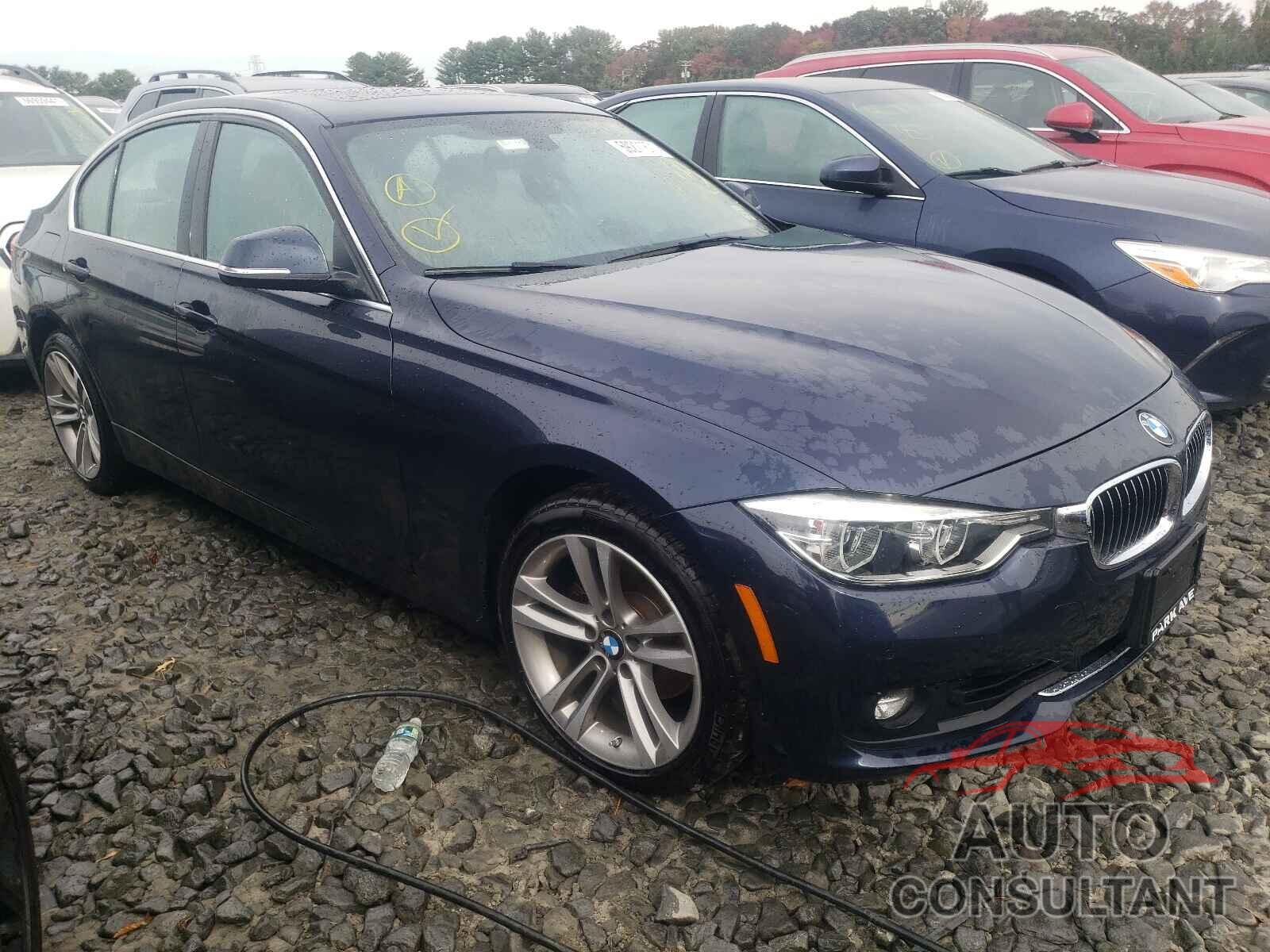 BMW 3 SERIES 2017 - WBA8D9G56HNU60711