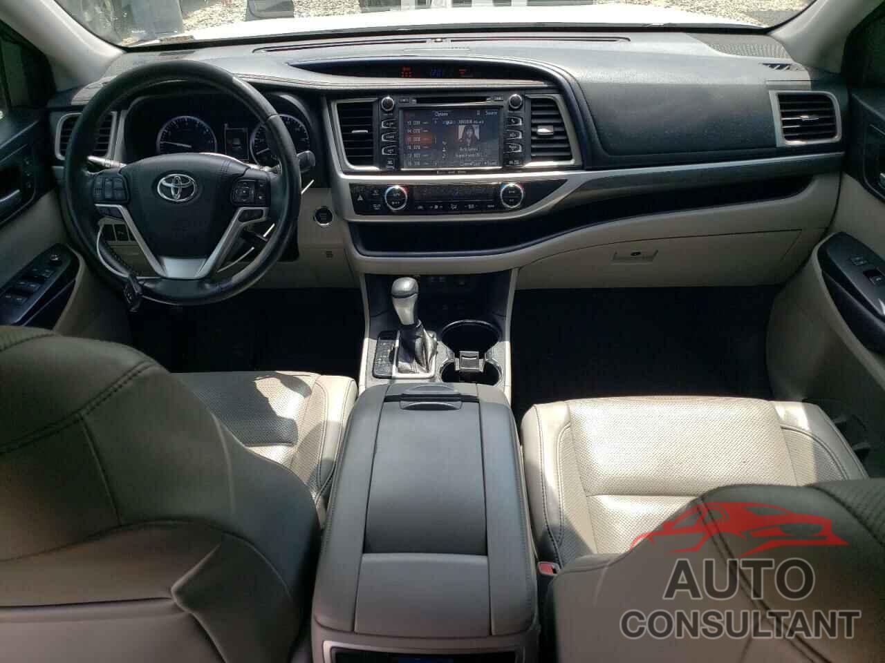 TOYOTA HIGHLANDER 2017 - 5TDDZRFH1HS454615