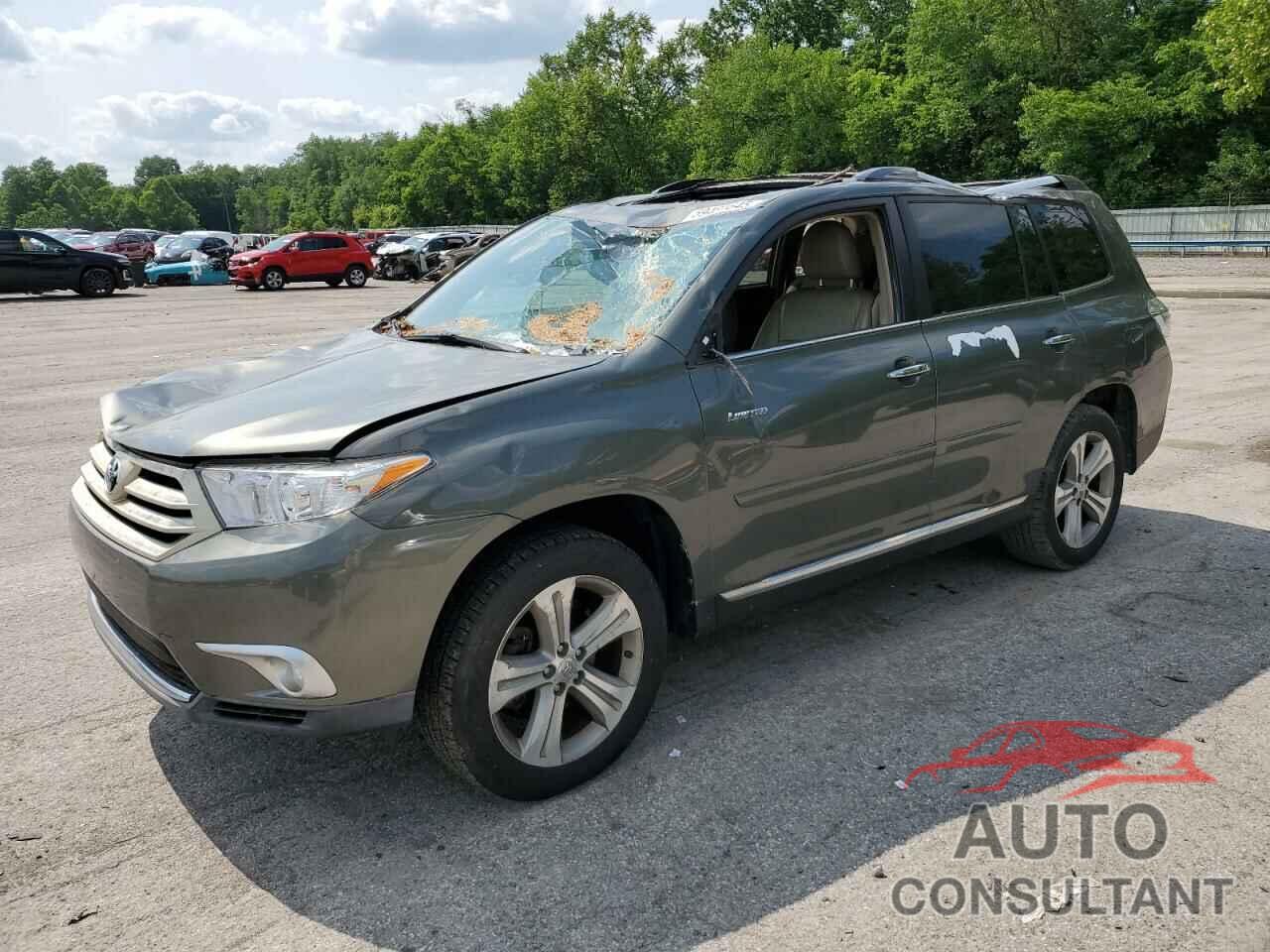 TOYOTA HIGHLANDER 2012 - 5TDDK3EH1CS157047