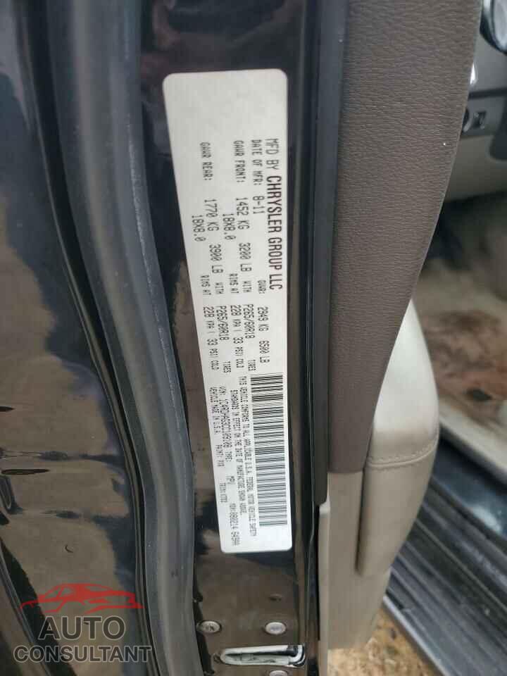 DODGE DURANGO 2012 - 1C4RDHAG3CC109108