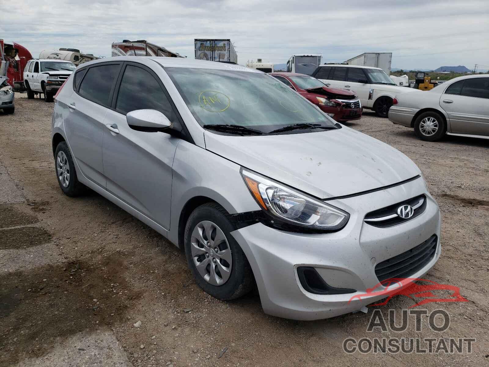 HYUNDAI ACCENT 2017 - KMHCT5AE7HU330701