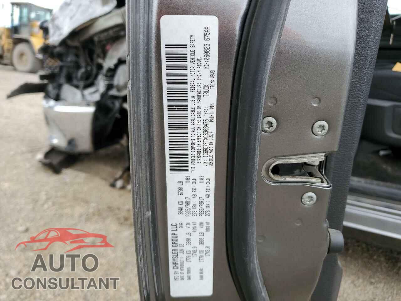 DODGE RAM 1500 2012 - 1C6RD7FTXCS308475
