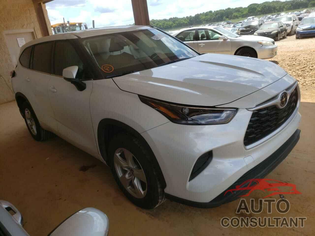 TOYOTA HIGHLANDER 2022 - 5TDCZRAH3NS092740