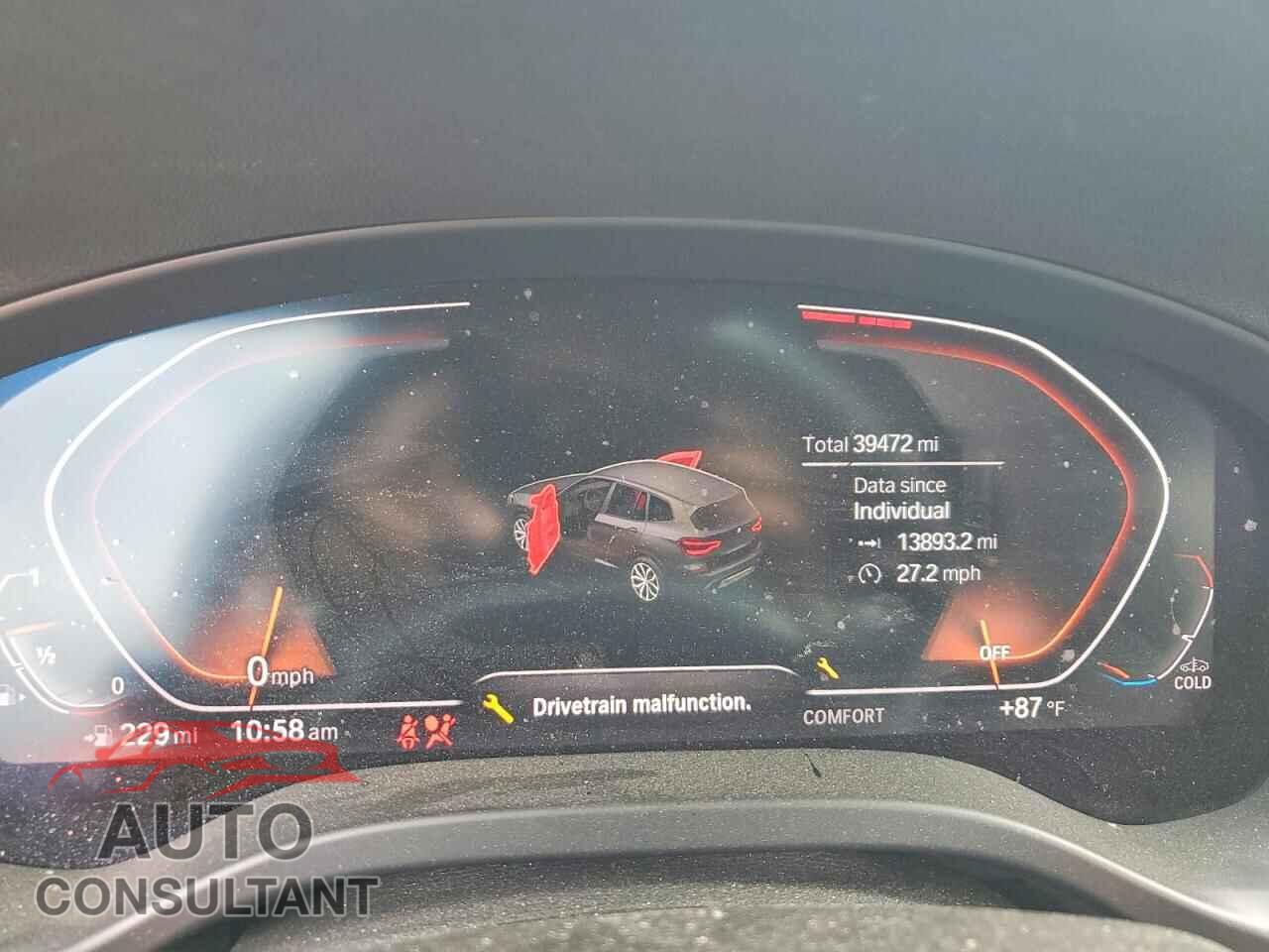 BMW X3 2020 - 5UXTY3C05LLU72537