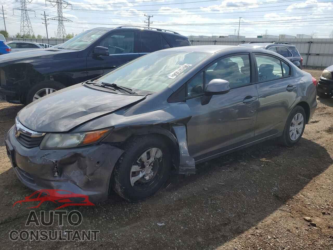HONDA CIVIC 2012 - 19XFB2F59CE097732