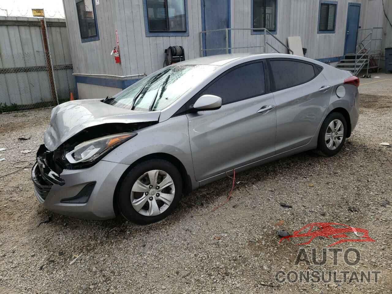 HYUNDAI ELANTRA 2016 - KMHDH4AE3GU491674