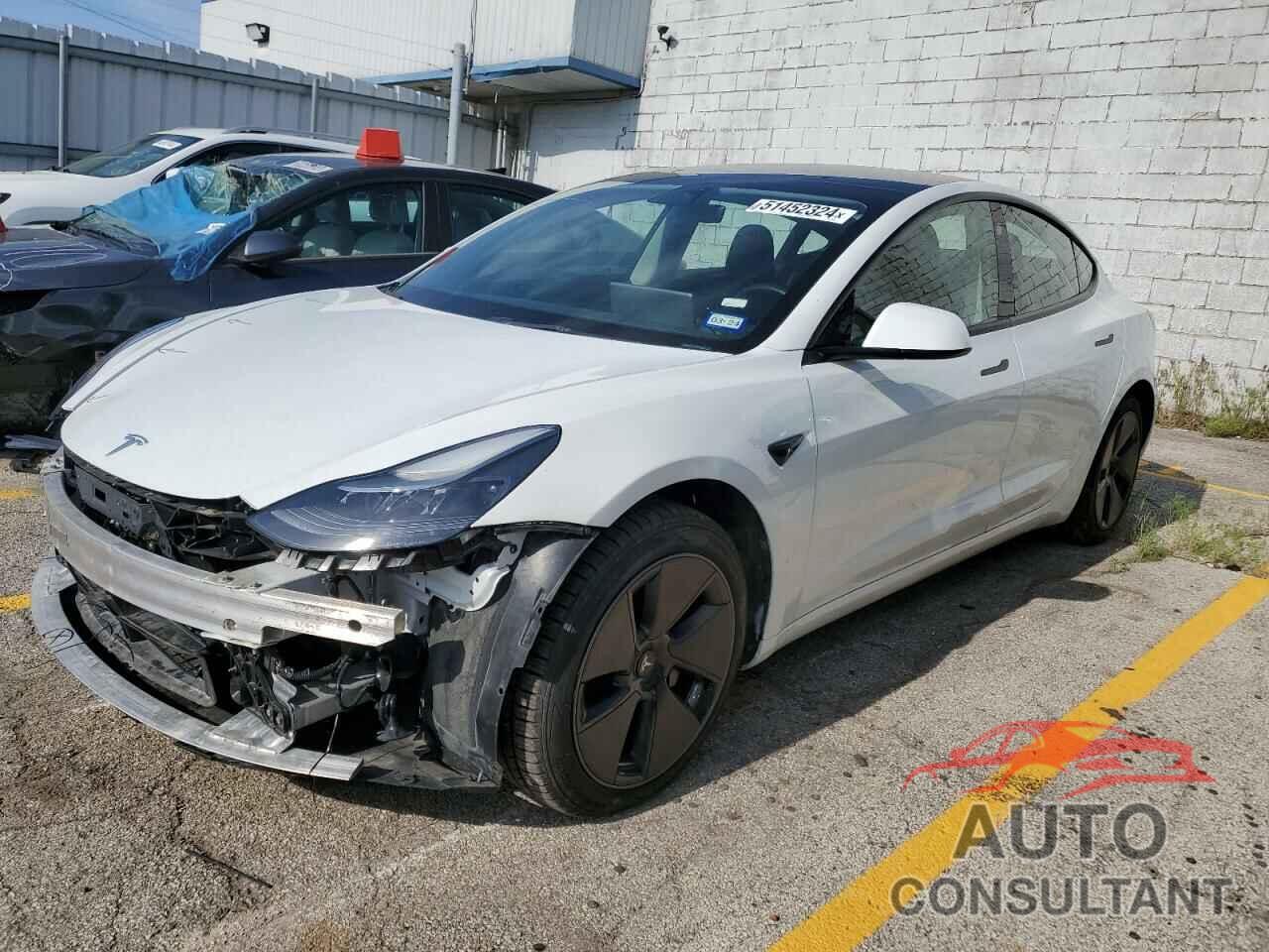 TESLA MODEL 3 2022 - 5YJ3E1EB4NF190960