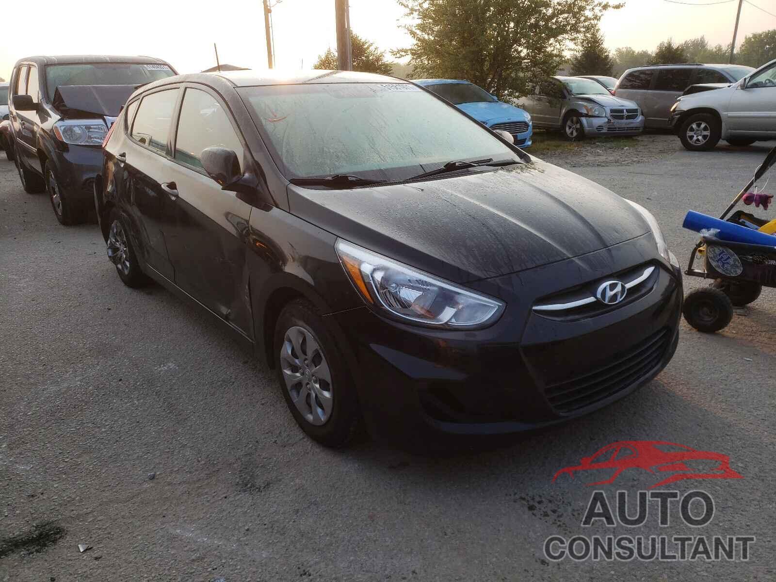 HYUNDAI ACCENT 2017 - KMHCT5AE9HU317125