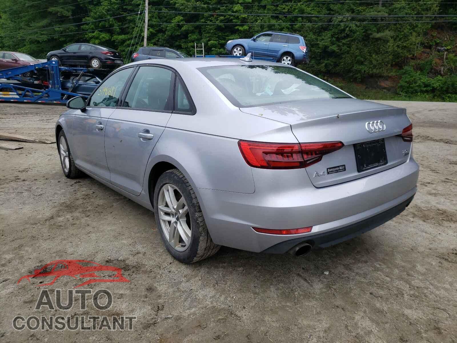 AUDI A4 2017 - WAUANAF4XHN031337