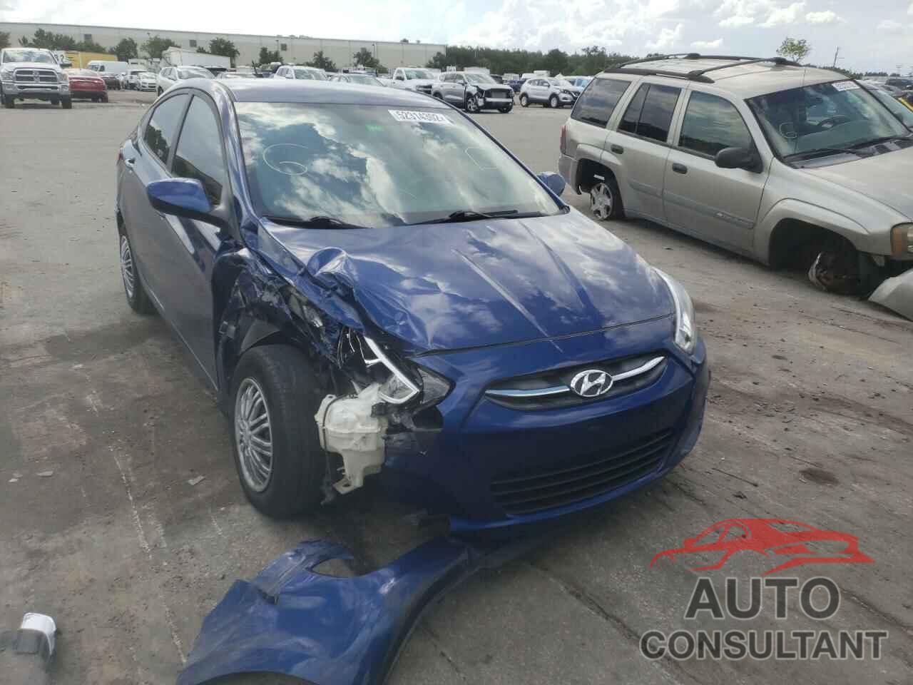 HYUNDAI ACCENT 2016 - KMHCT4AEXGU106475