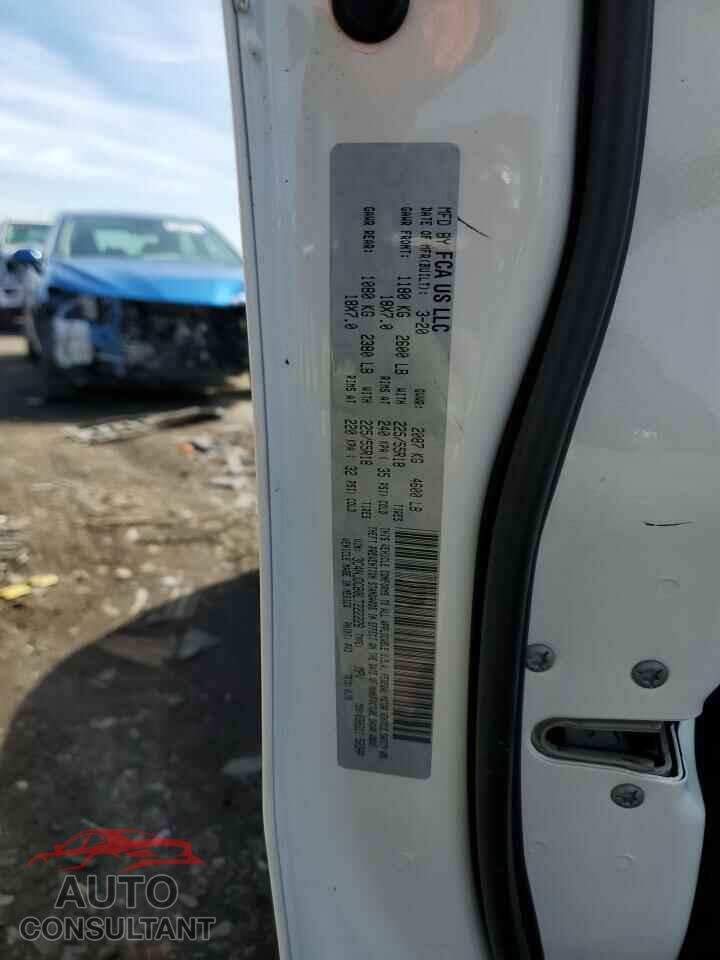JEEP COMPASS 2020 - 3C4NJDCB0LT222228